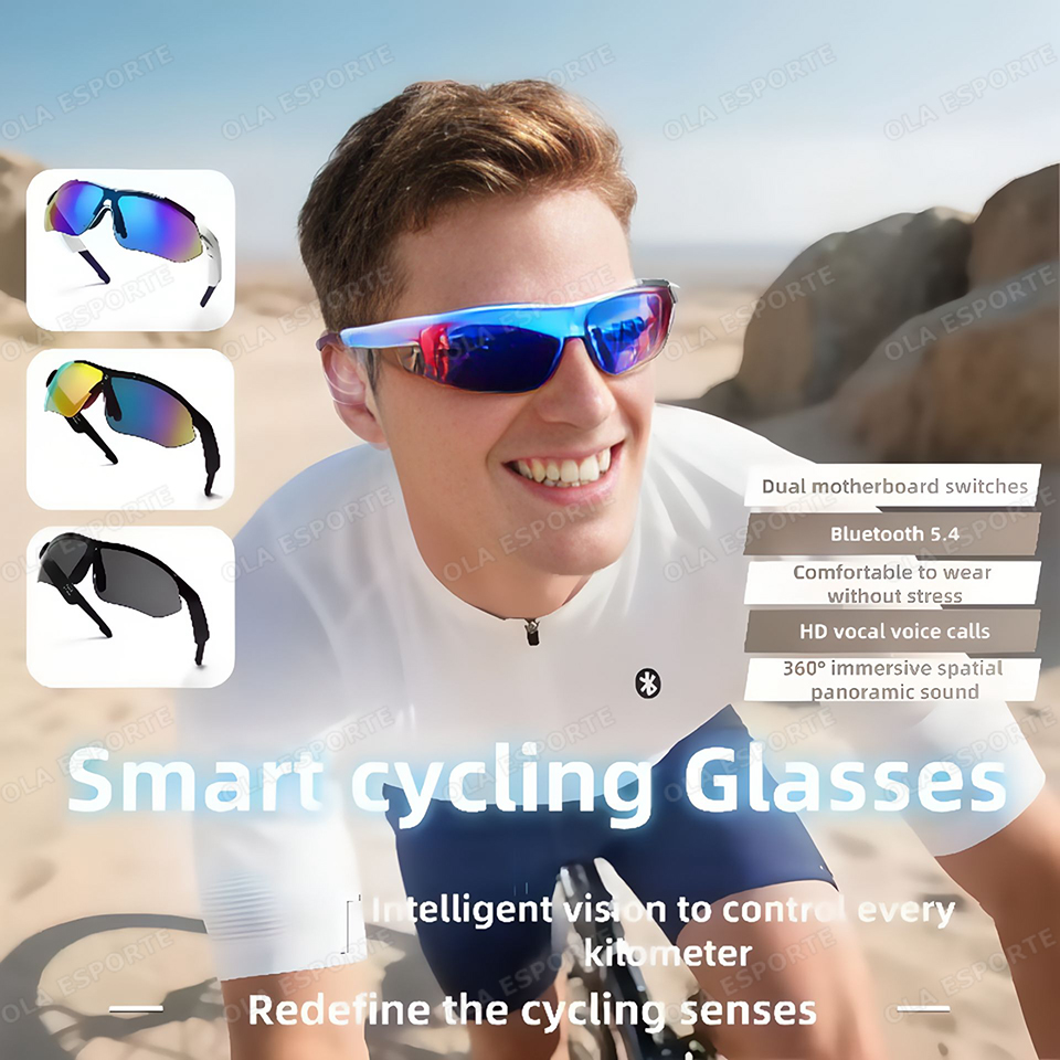 Audio Music Arabic - Nuevas Gafas Inteligentes Bluetooth para Ciclismo