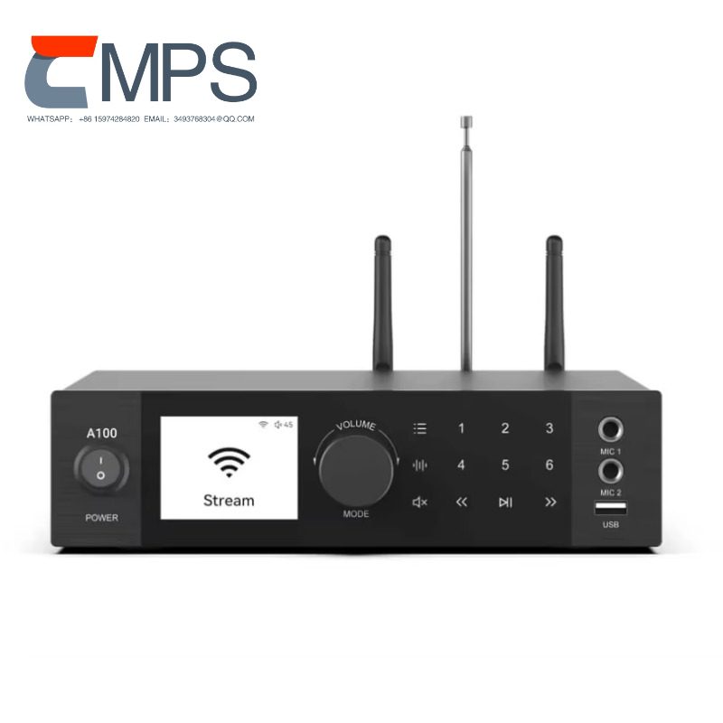 Audio Music Player App - Amplificador estéreo A100 Audio en casa