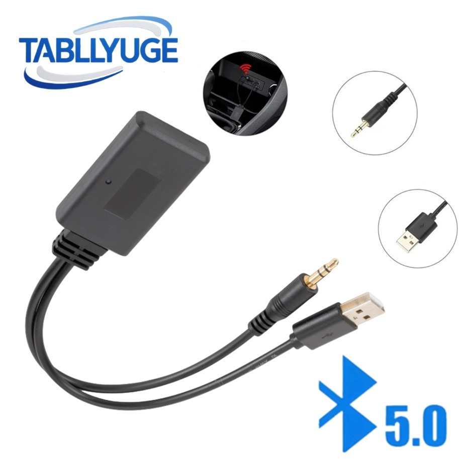 Audio Universal Music - Adaptador de Audio Bluetooth Aux 3,5mm