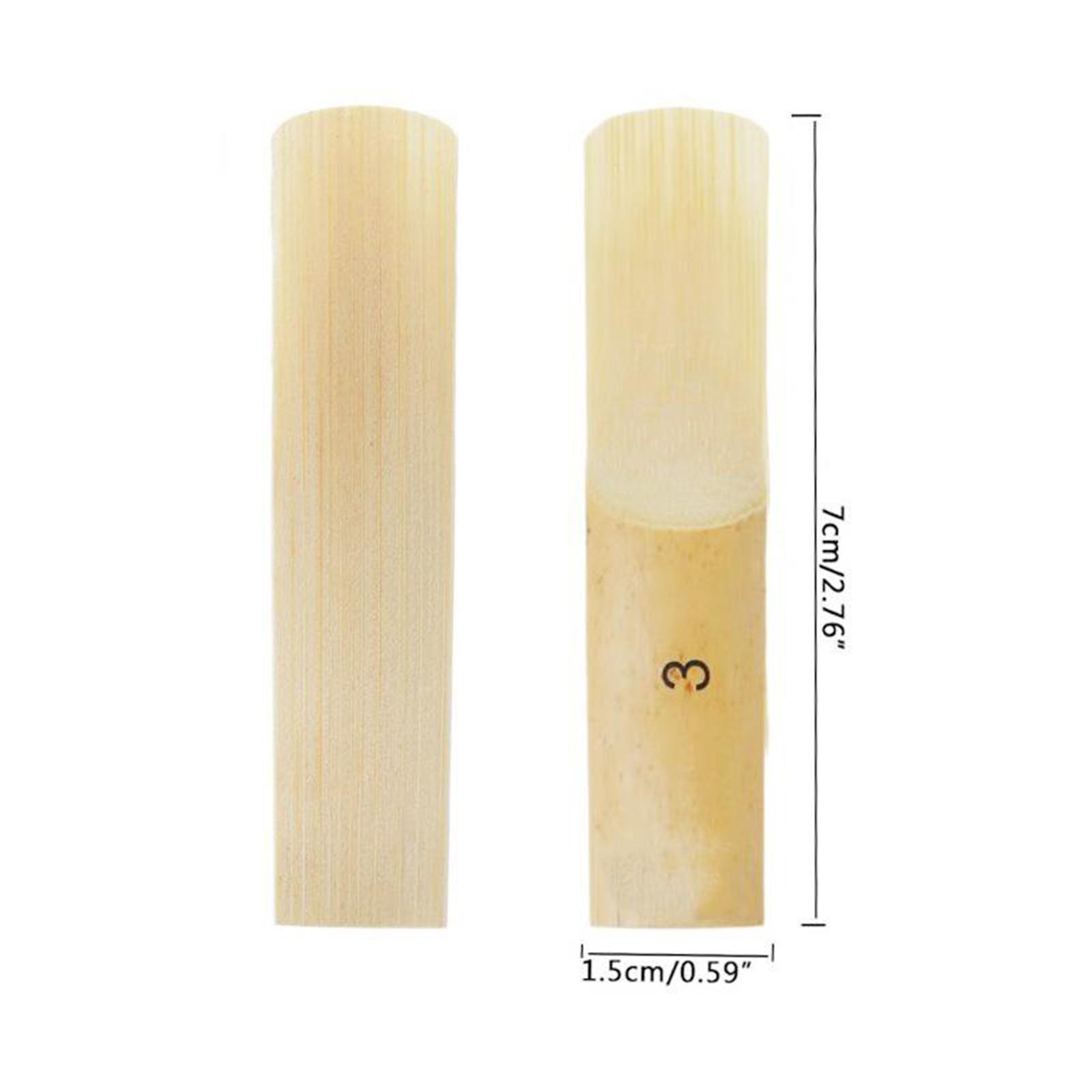 Saxophone Reed Pack - Paquete de 10 Cañas Tradicionales para