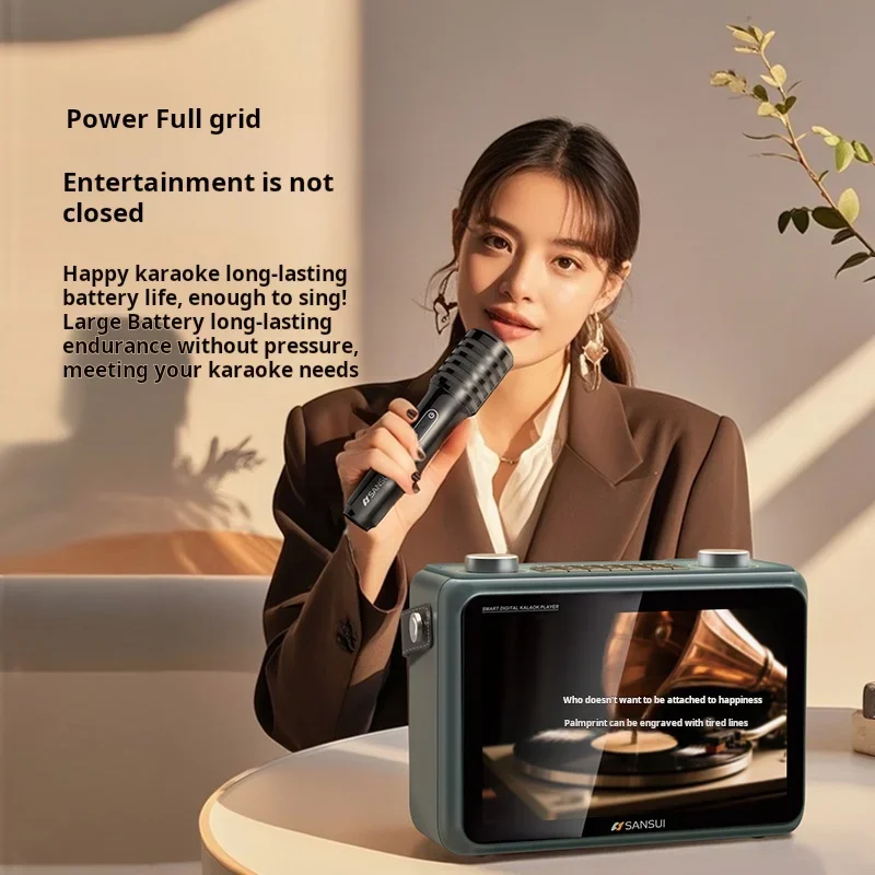 SANSUI K115 pantalla LED altav - Audio Music Lyrics reseña y precio