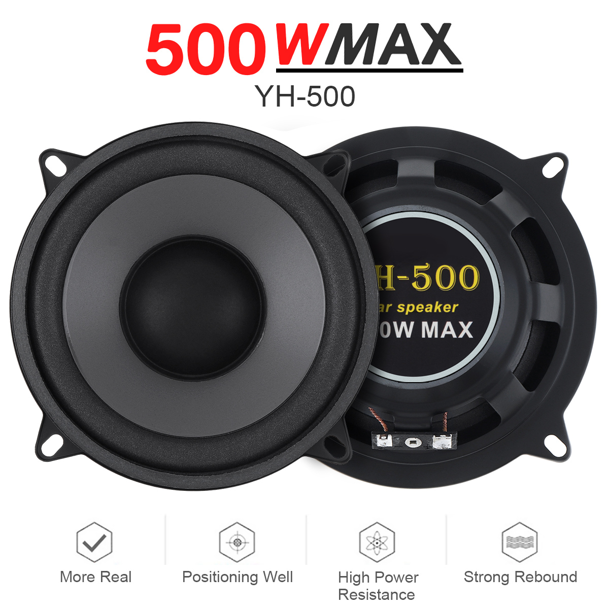 Altavoz Coaxial HiFi de 5 pulg - Audio Universal Music reseña y precio
