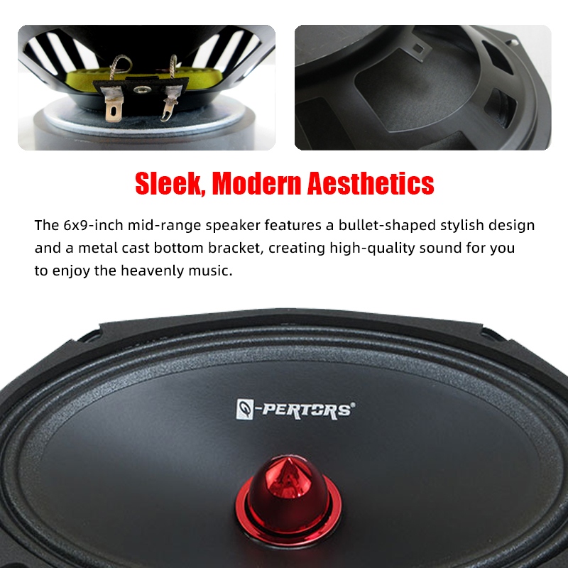 Altavoces para coche de 6x9 pu - Audio Universal Music reseña y precio