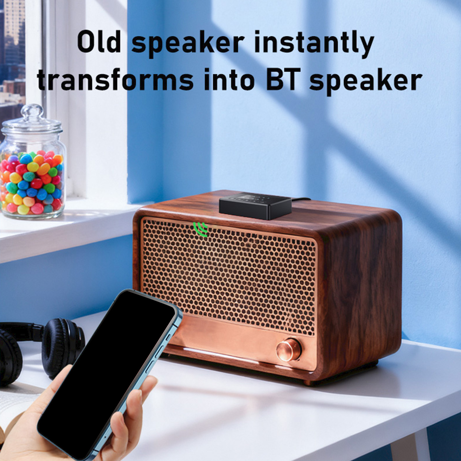 Adaptador de Música BT 2 en 1  - Audio Hd Music reseña y precio