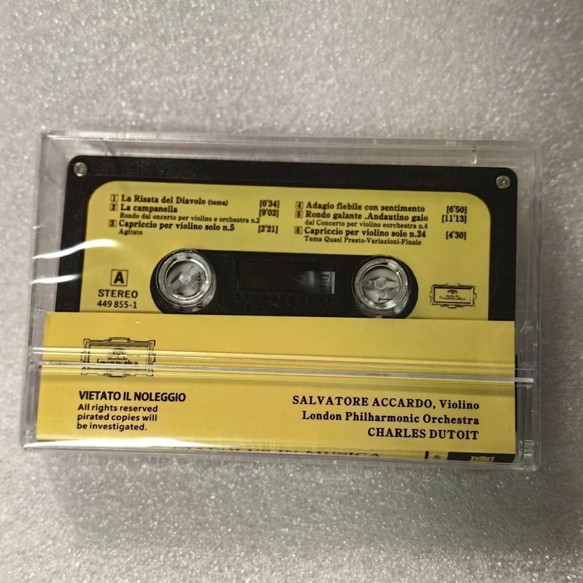 Cassette de Violín, Obra Maest - Audio Universal Music reseña y precio