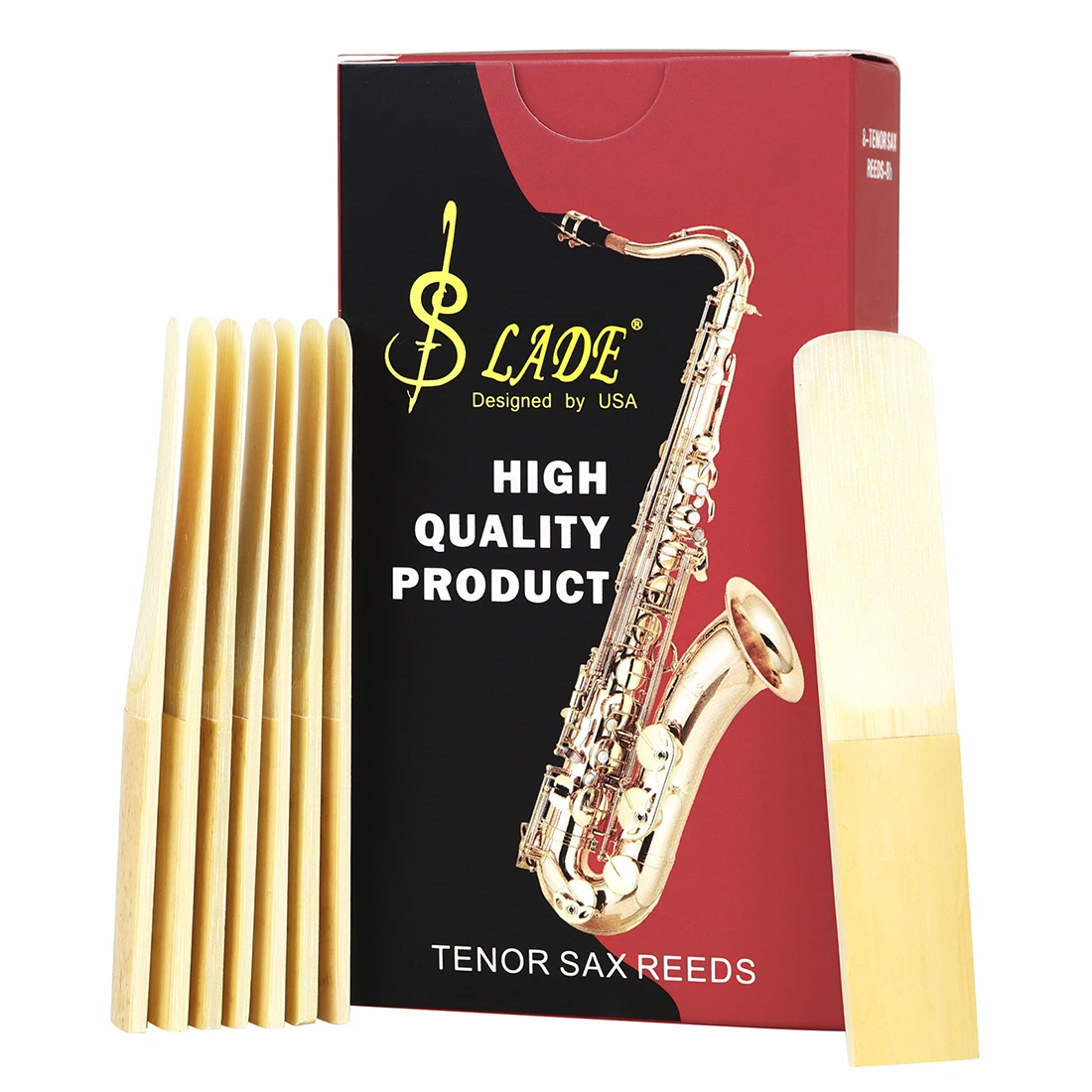 SLADE Bb Paquete de 8 piezas d - Saxophone Reed Pack reseña y precio