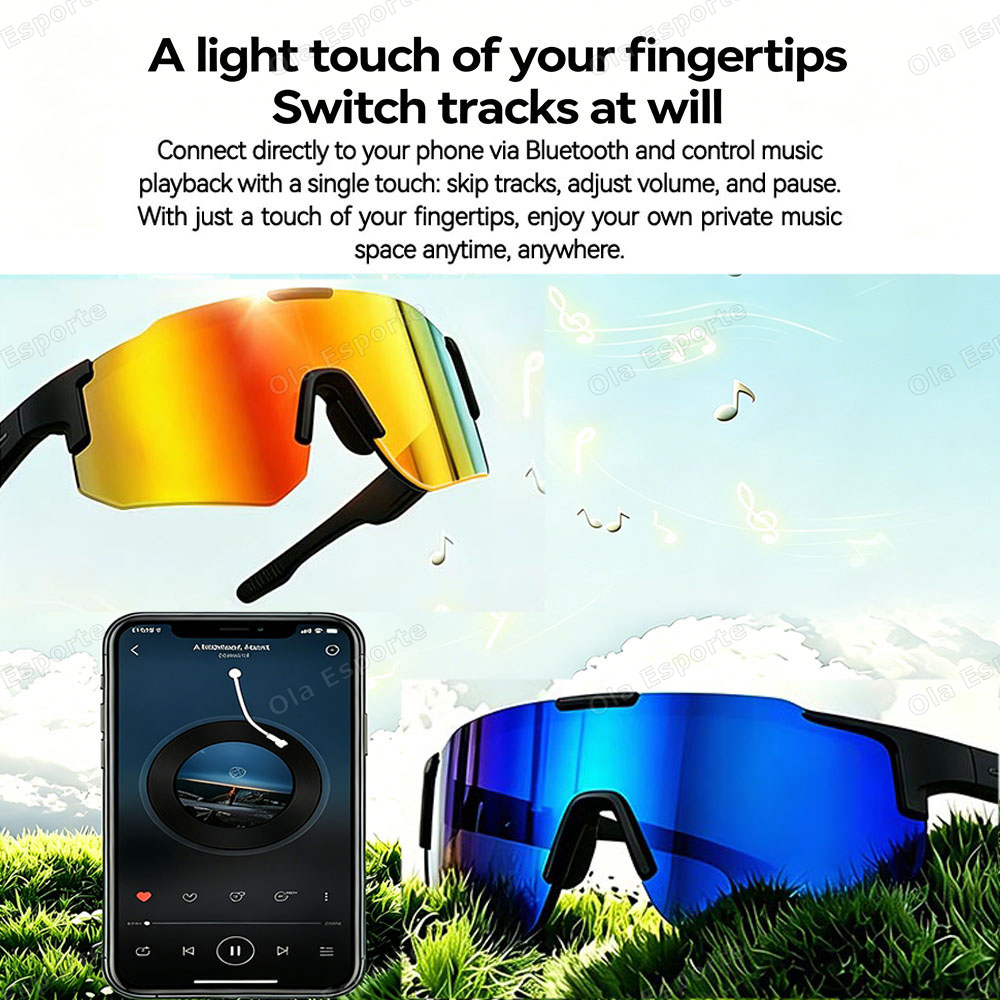 Gafas Inteligentes de Ciclismo - Audio Music Arabic reseña y precio