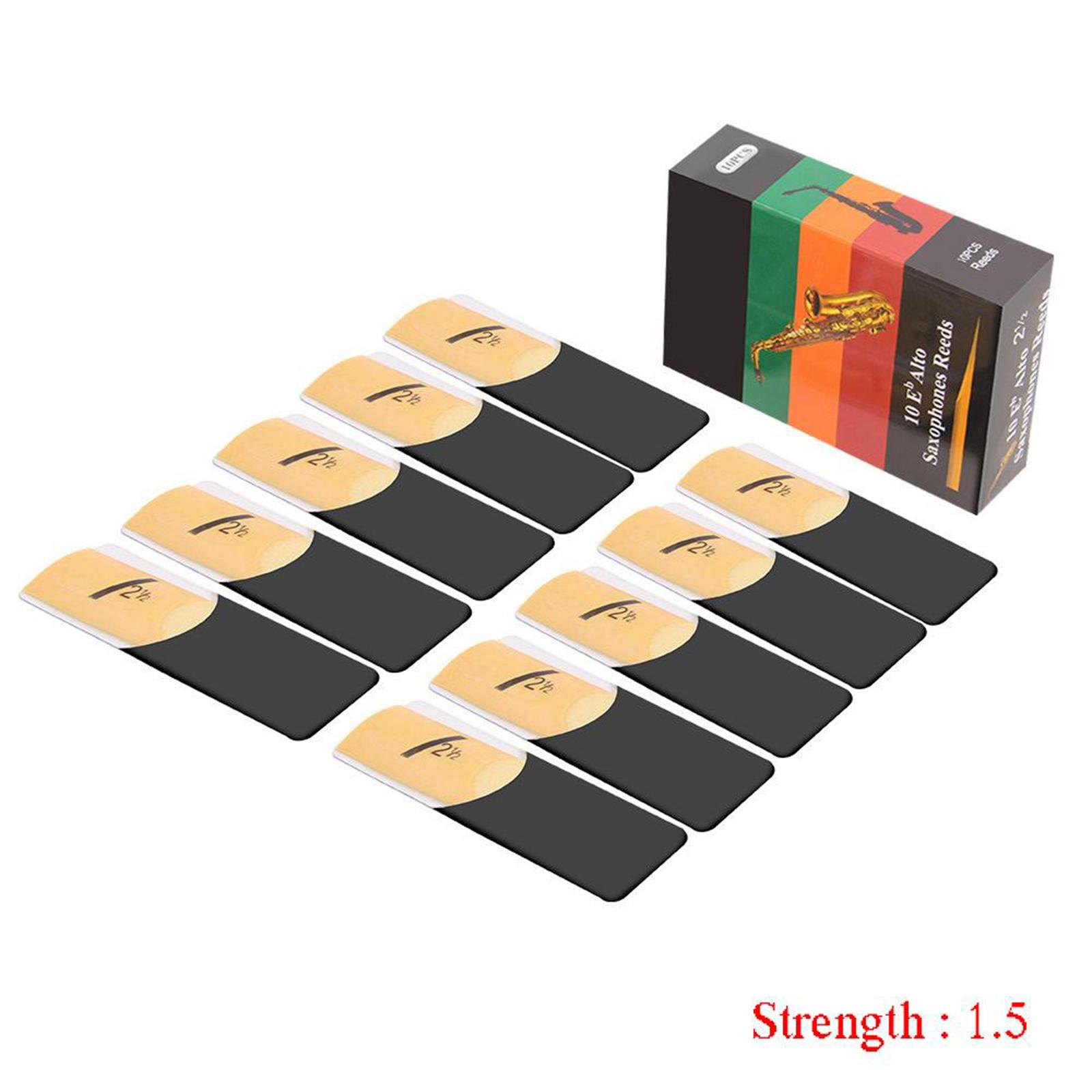 Paquete de 10 Cañas Tradiciona - Saxophone Reed Pack reseña y precio