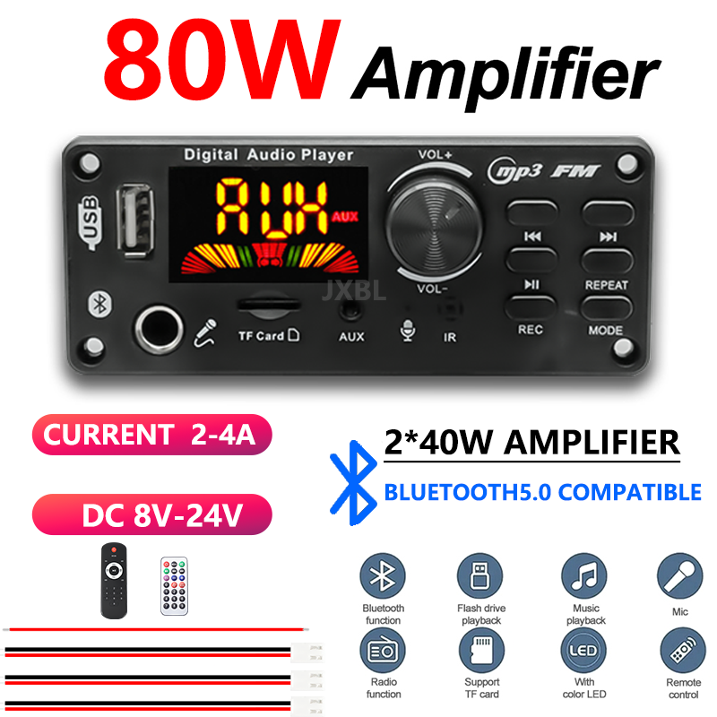 Placa Decodificadora MP3 Bluet - Audio Music Car reseña y precio