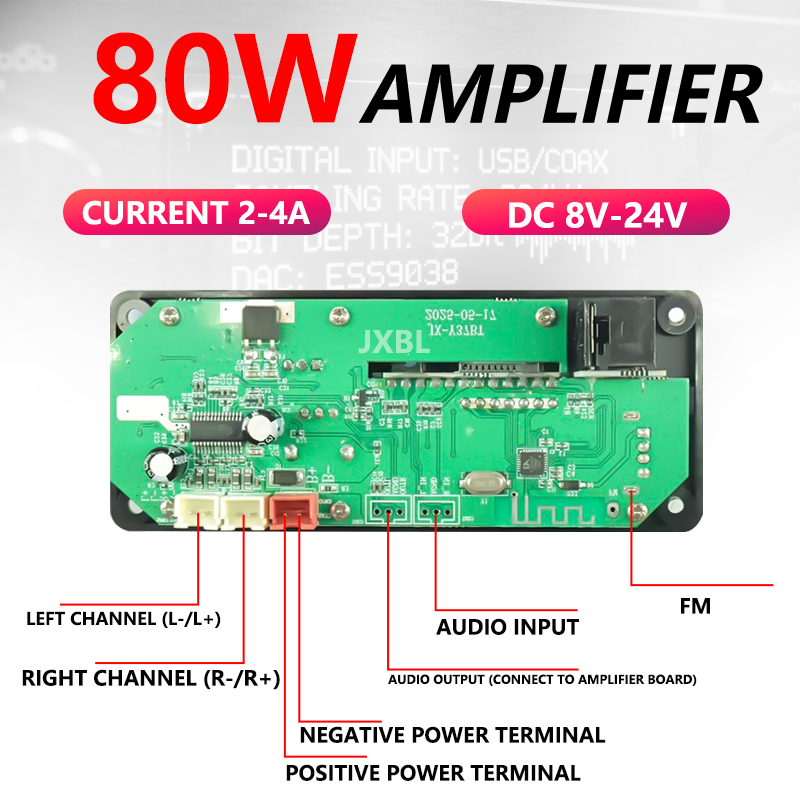 Placa Decodificadora MP3 Bluet - Audio Music Car reseña y precio