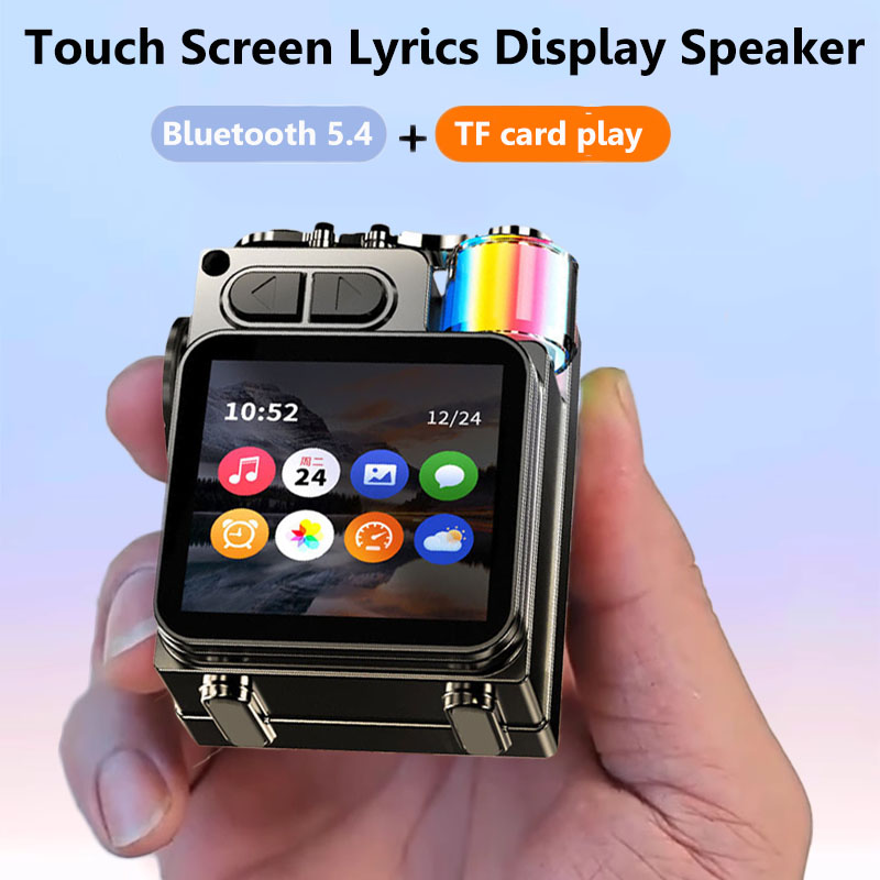 Altavoz Bluetooth con pantalla - Audio Music Player App reseña y precio