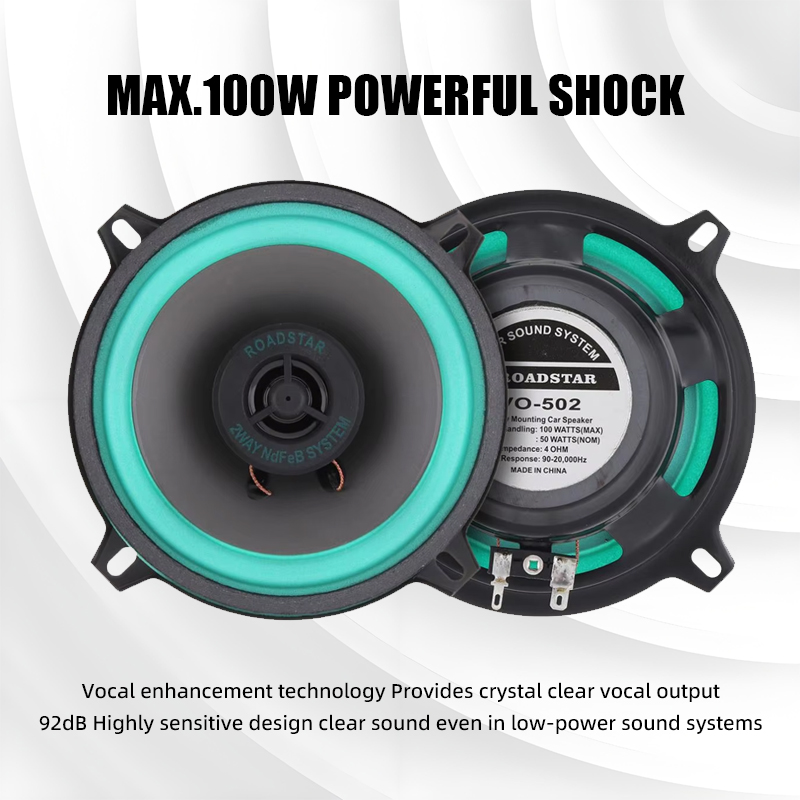 Altavoces Coaxiales para coche - Audio Universal Music reseña y precio