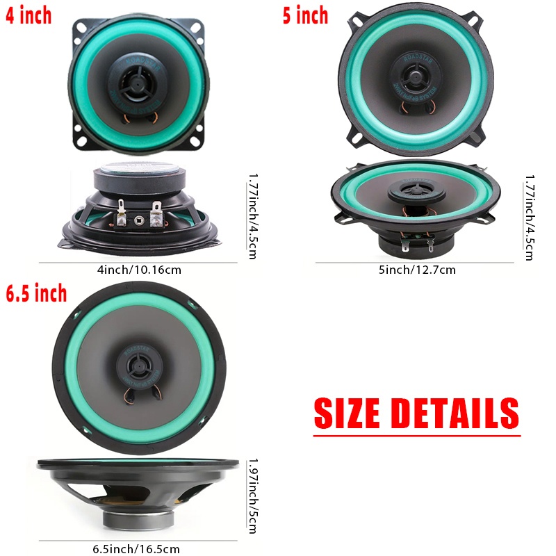 Altavoces Coaxiales para coche - Audio Universal Music reseña y precio