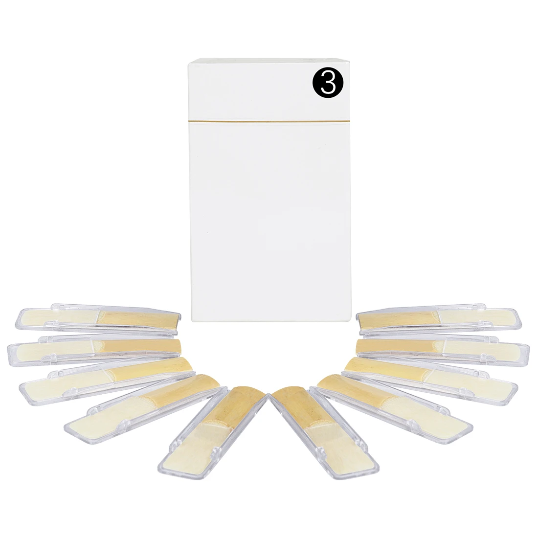 10 Lengüetas para Saxofón Sopr - Saxophone Reed Pack reseña y precio