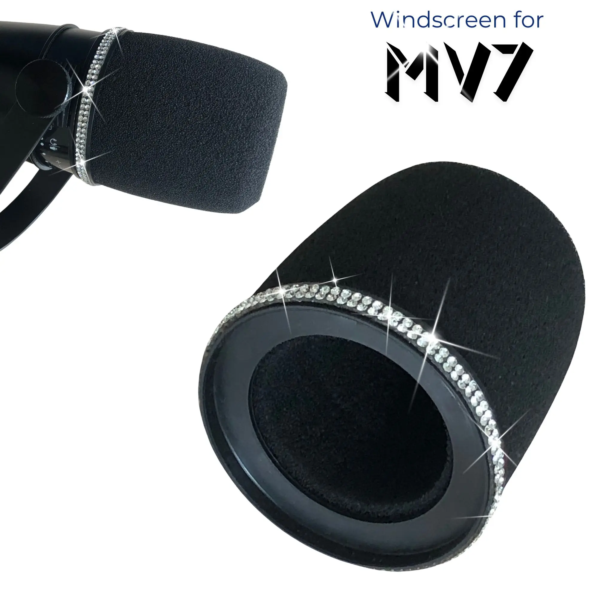 Filtro Pop de espuma brillante - Shure Mic Sm7B reseña y precio