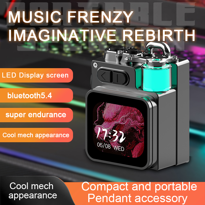 Altavoz Bluetooth con pantalla - Audio Music Player App reseña y precio